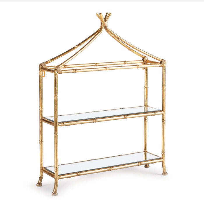 Napa Home & Garden Daphne Curio | Two Shelf