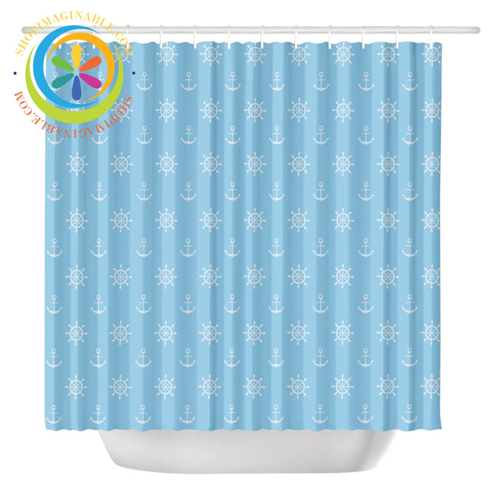 Nauticl Shower Curtain