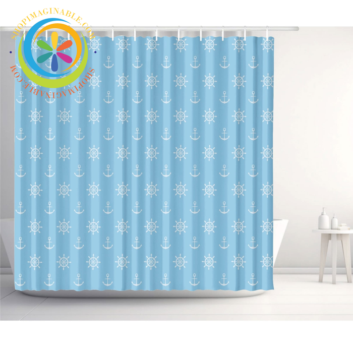 Nauticl Shower Curtain