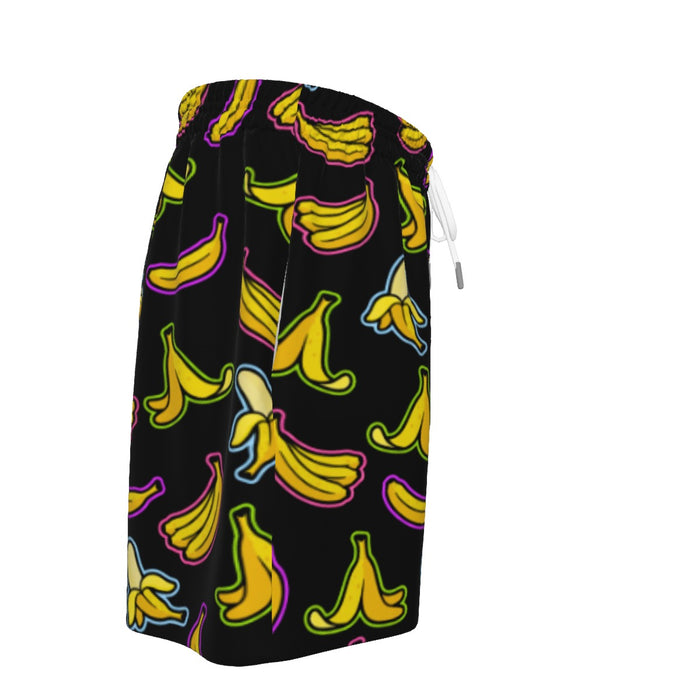 Neon Banana Sport Shorts (All Sizes)