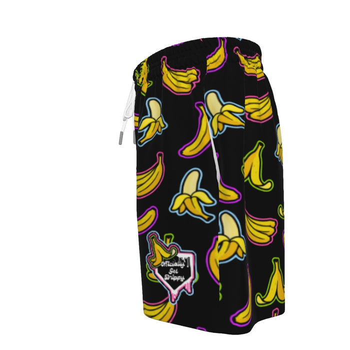 Neon Banana Sport Shorts (All Sizes)