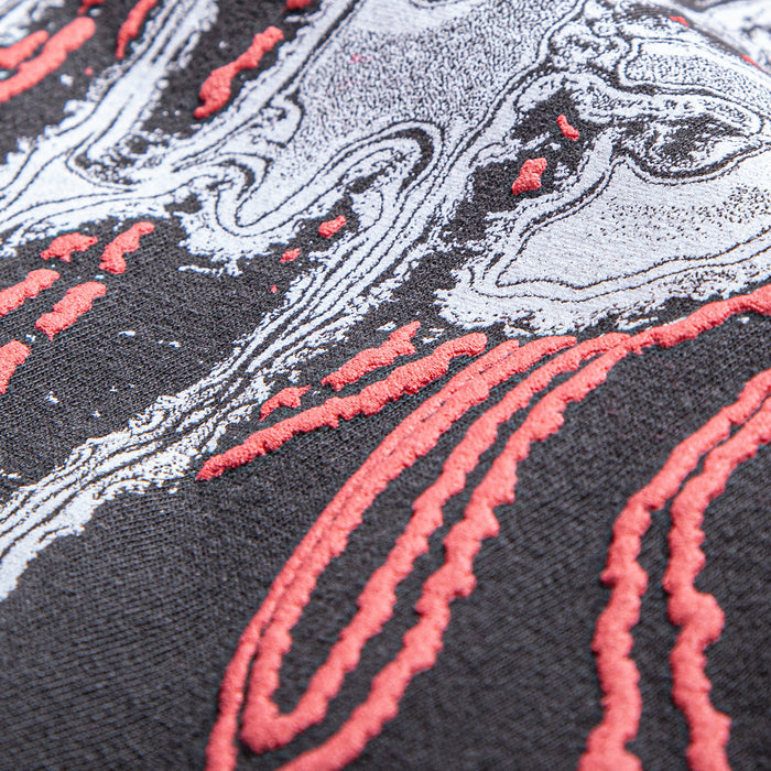 NEW WAVE S/S TEE - FADED BLACK