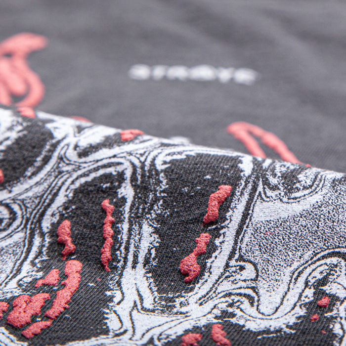 NEW WAVE S/S TEE - FADED BLACK