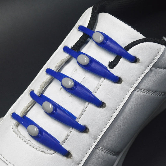 No-Tie Silicone Shoelaces (16 pieces/pack)
