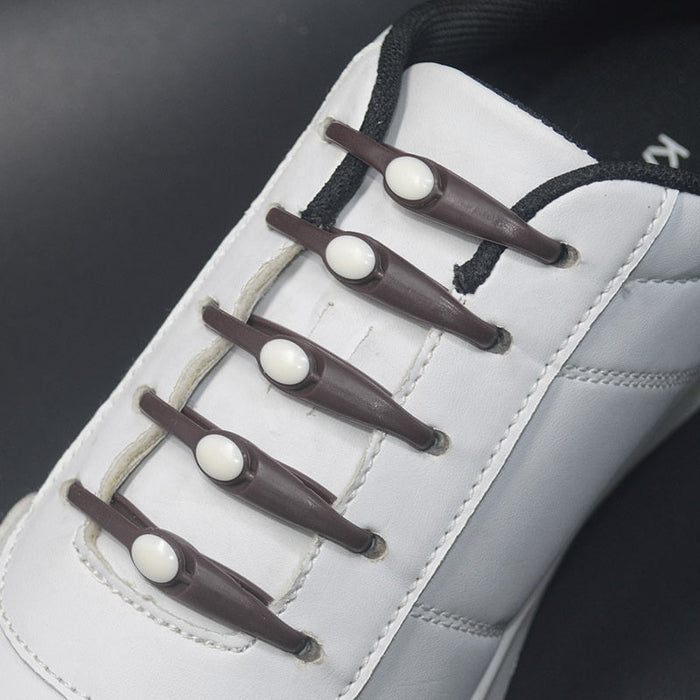 No-Tie Silicone Shoelaces (16 pieces/pack)
