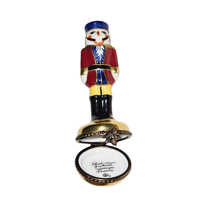 Nutcracker Celebration Limoges Box Porcelain Limoges nutcracker French Trinket Box