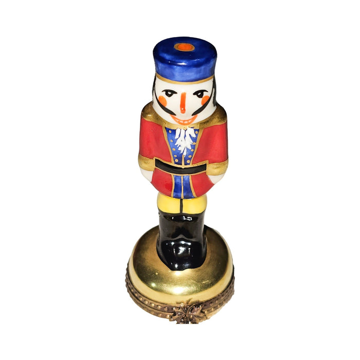 Nutcracker Celebration Limoges Box Porcelain Limoges nutcracker French Trinket Box