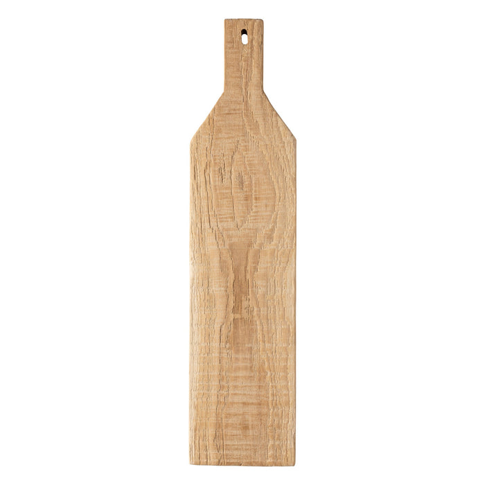 Oak Collection Large Oak Cutting and Serving Board with Handle — overall form and detail