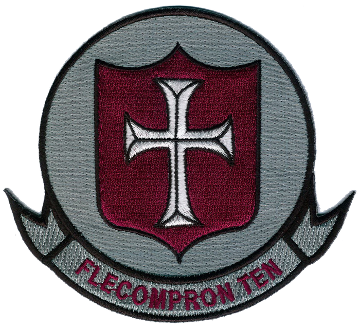 Officially Licensed US Navy FLECOMPRON VC-10 Challengers Patch