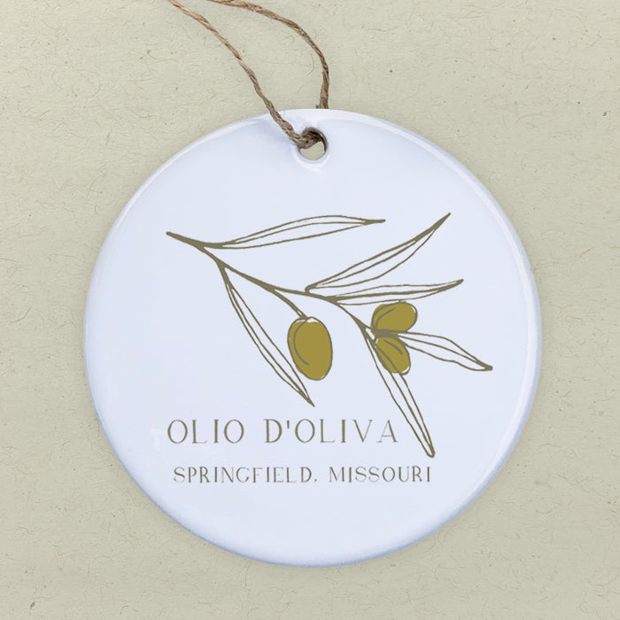 Olio d'Oliva City State - Custom Ornament