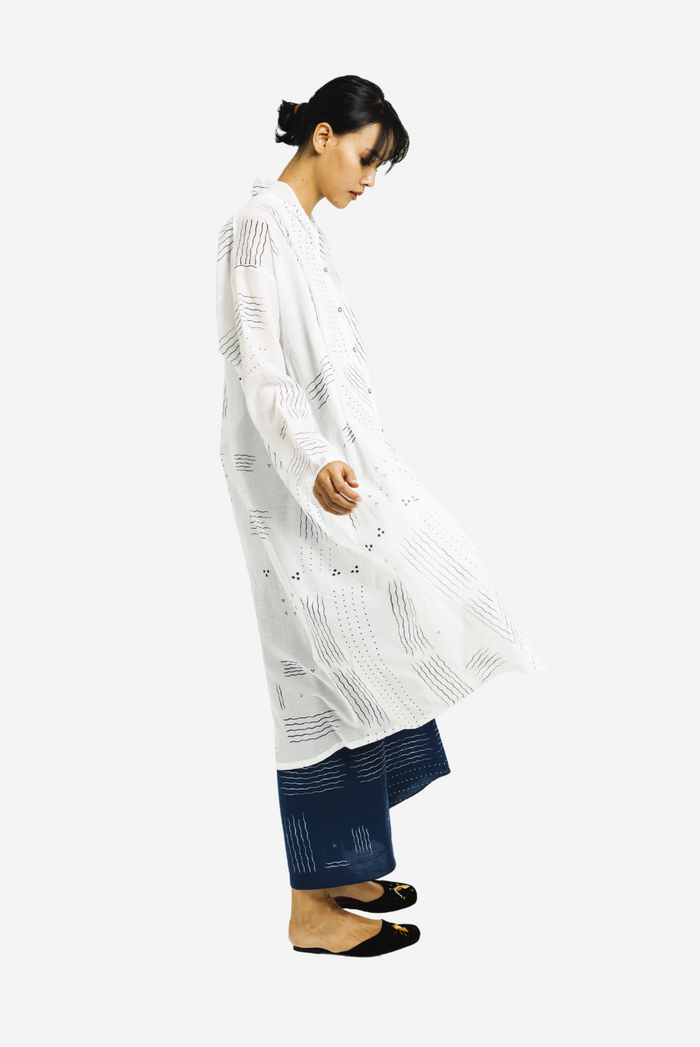 "Ombak Laut" - Kebaya Panjang