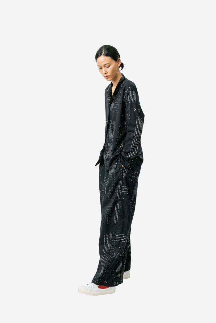 "Ombak Laut" - Woman's Tilem Pajama Set