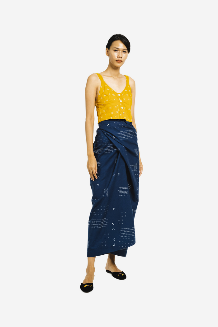"Ombak Laut" - Wrap Skirt