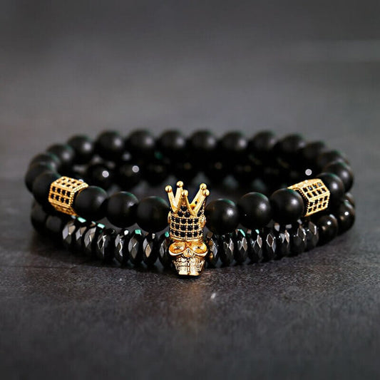Onyx stone bracelet