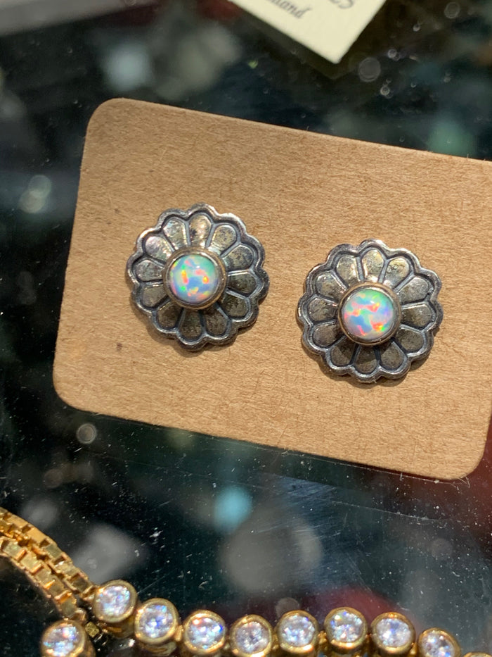 Opal Earrings