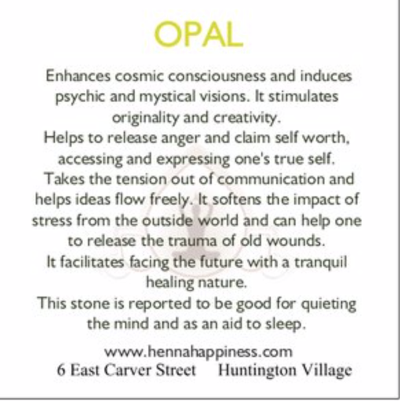 Opal Earrings