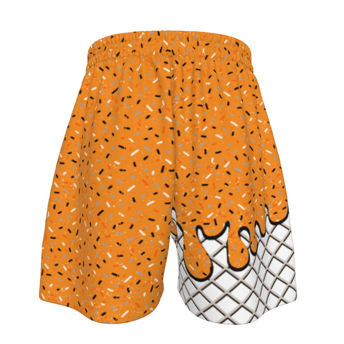 Orange Ice Cream Sport Shorts (All Sizes)