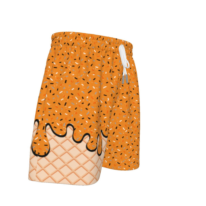 Orange Ice Cream Sport Shorts (All Sizes)