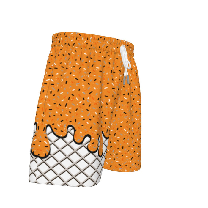 Orange Ice Cream Sport Shorts (All Sizes)