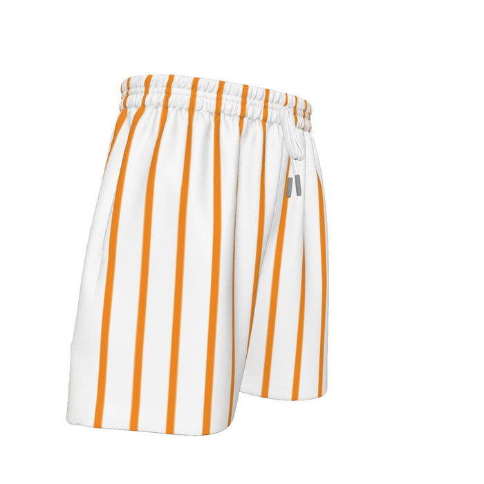 Orange Pinstripe Sport Shorts (All Sizes)