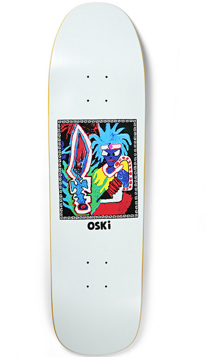 Oski Tribal Chief Shaped Deck 8.6"