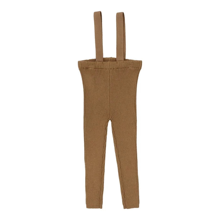 overall suspender - camel