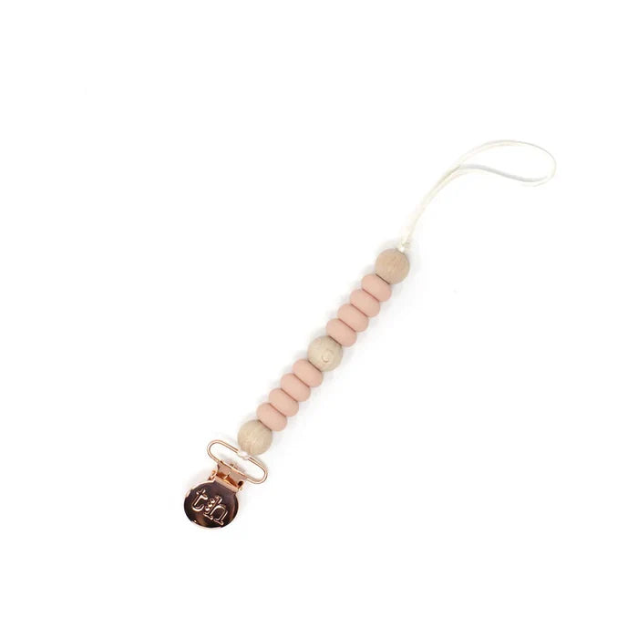 pacifier clip le petite crew and toy clip with bpa free silicone - misti rose-08