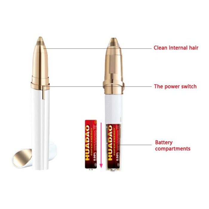 Painless Epilator for Eyebrows