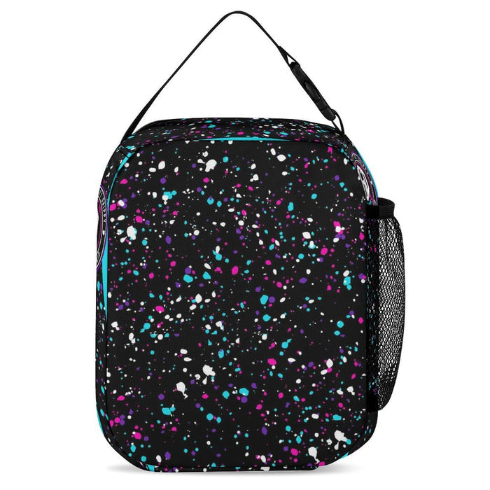 Paint Splatter Portable Insulated Lunch Bag