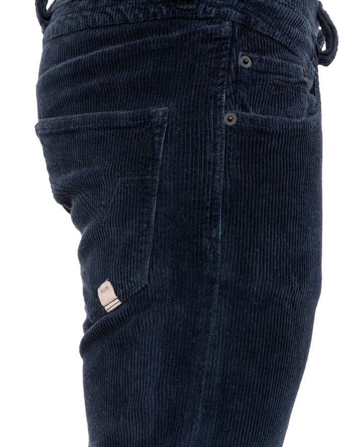 pantalon 7/8 eme marine PULLIN en coton