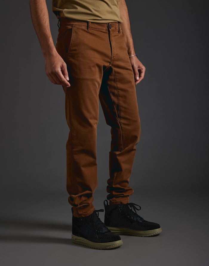 pantalon chino almond PULLIN en coton