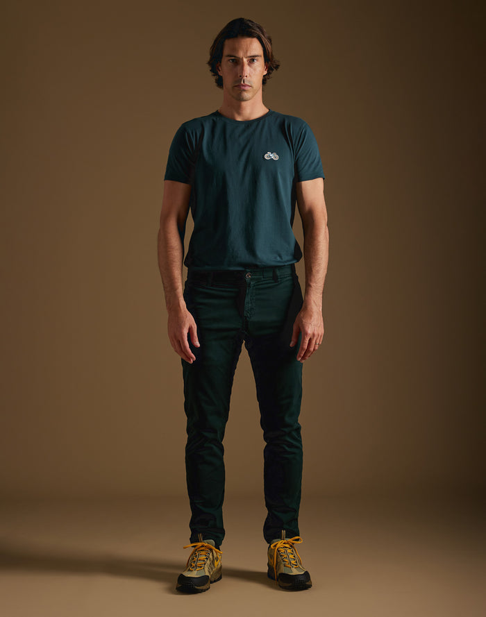 pantalon chino azul PULLIN en coton