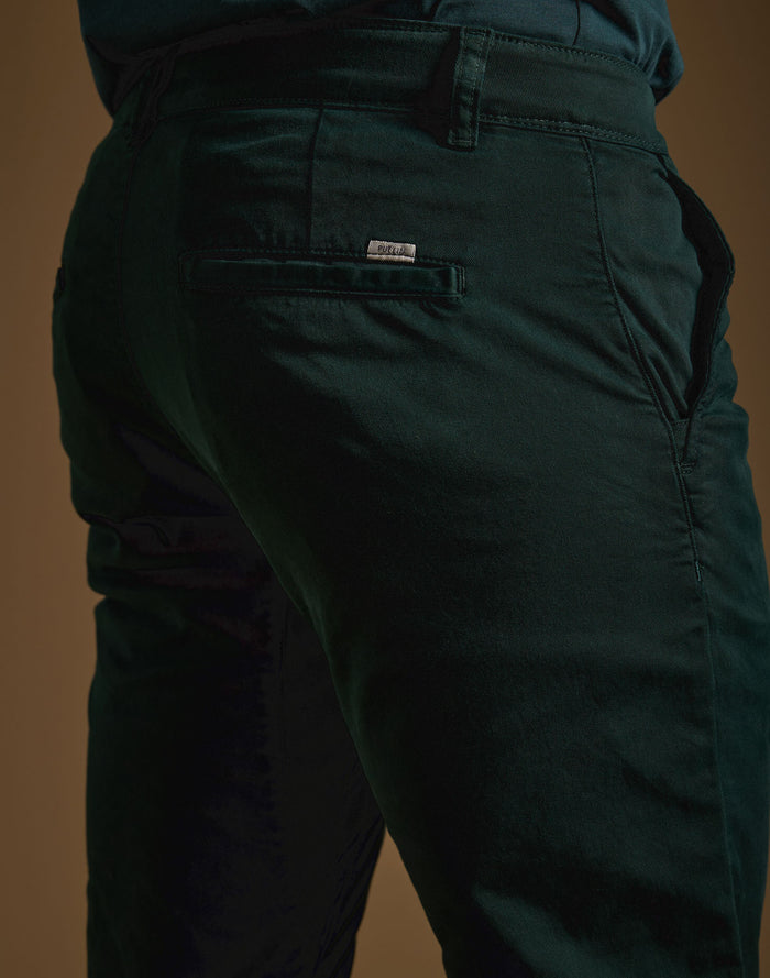 pantalon chino azul PULLIN en coton