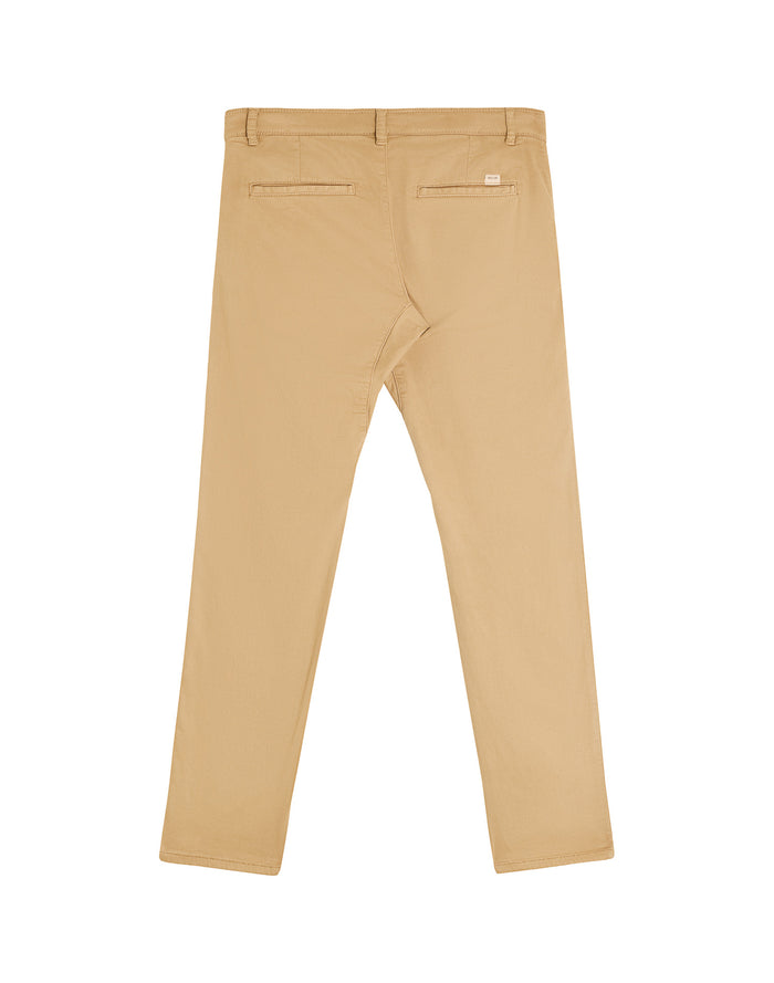 pantalon chino biscotti PULLIN en tencel