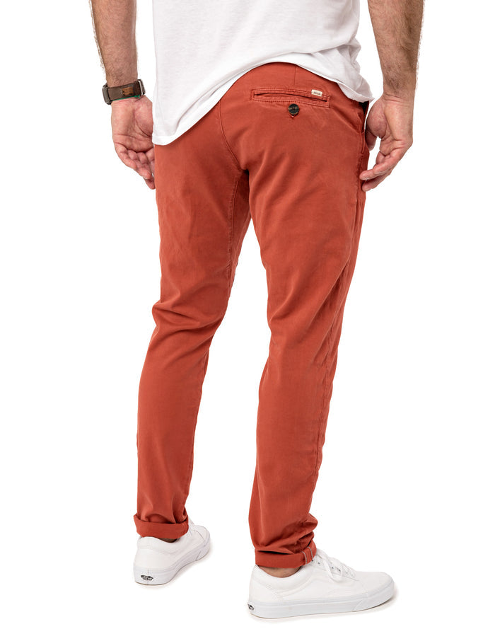 pantalon chino cherry PULLIN en coton