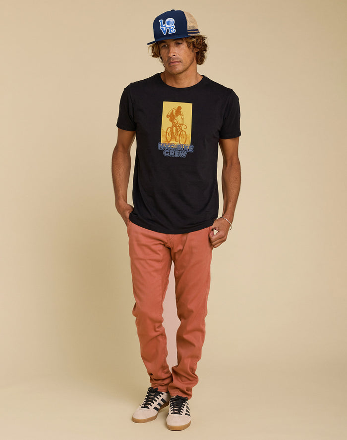 pantalon chino flamingo PULLIN en tencel