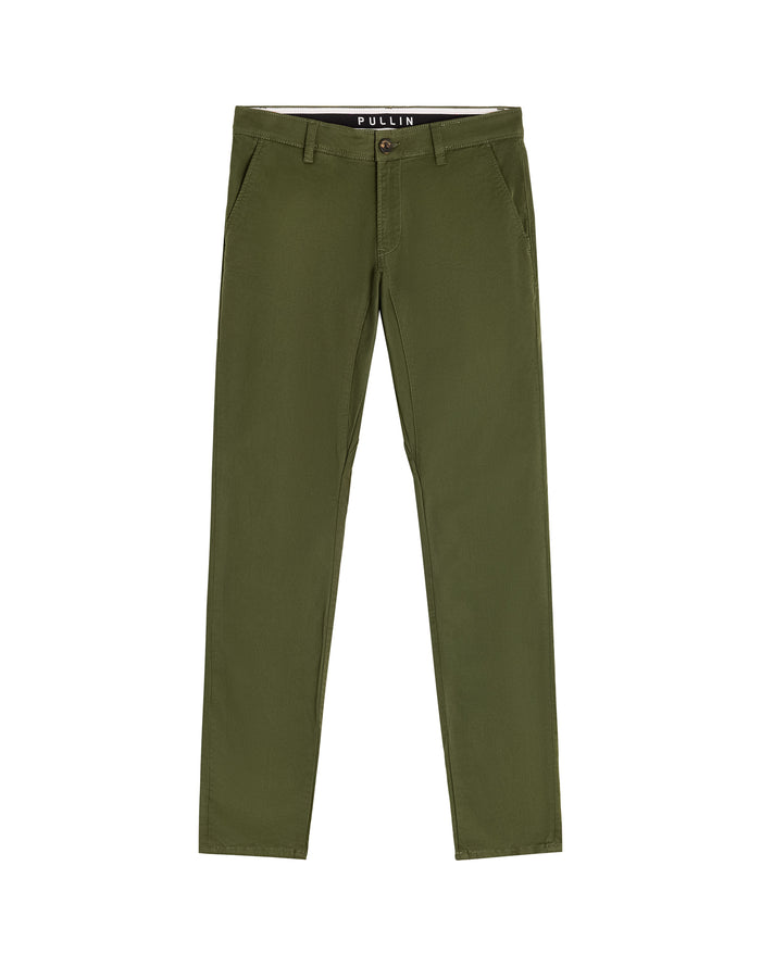 pantalon chino luck PULLIN en coton