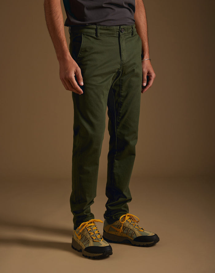 pantalon chino luck PULLIN en coton