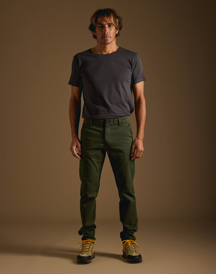 pantalon chino luck PULLIN en coton