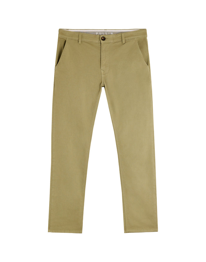 pantalon chino mosegrey PULLIN en coton
