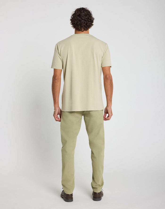 pantalon chino mosegrey PULLIN en coton