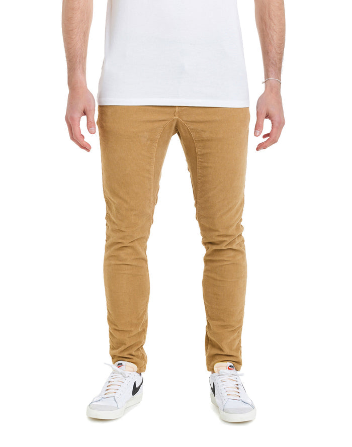 pantalon chino velours beige2 PULLIN en coton