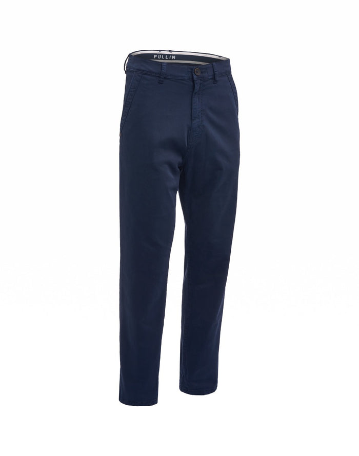 pantalon loose marine PULLIN en coton
