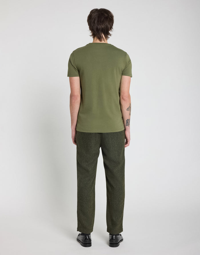 pantalon homme ozzy pant kaki PULLIN en polyester