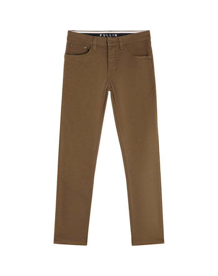 pantalon regular maki PULLIN en coton