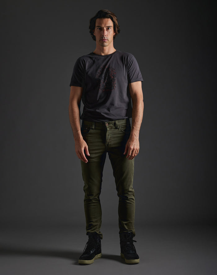 pantalon regular maki PULLIN en coton