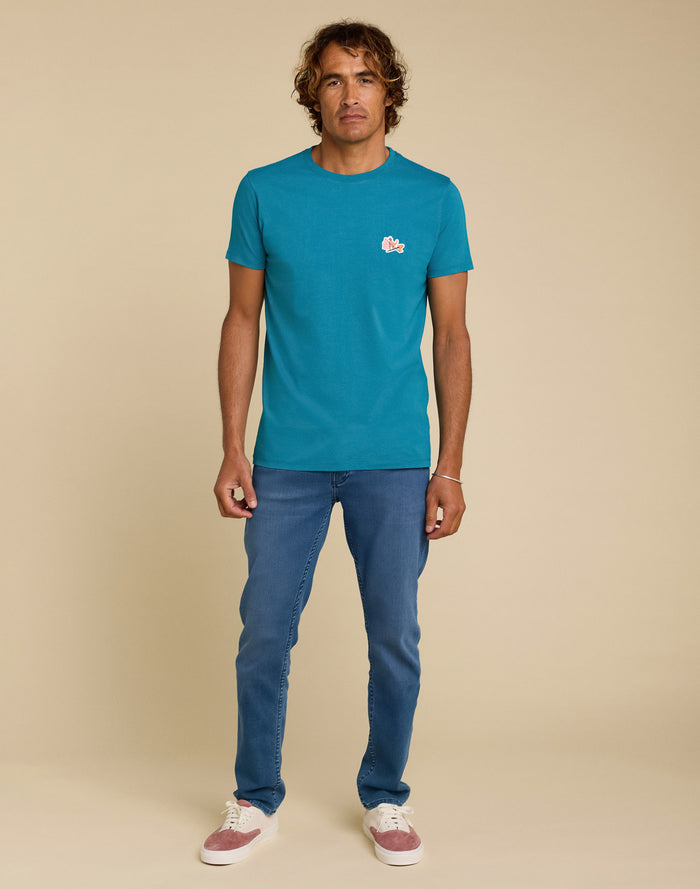 pantalon regular seaside PULLIN en coton