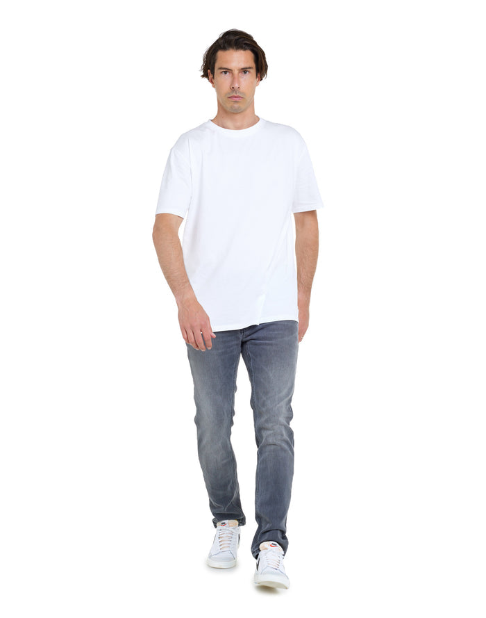 pantalon regular stonegrey PULLIN en coton
