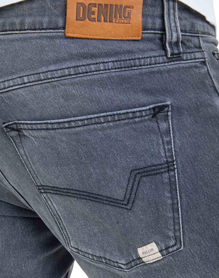pantalon regular stonegrey PULLIN en coton