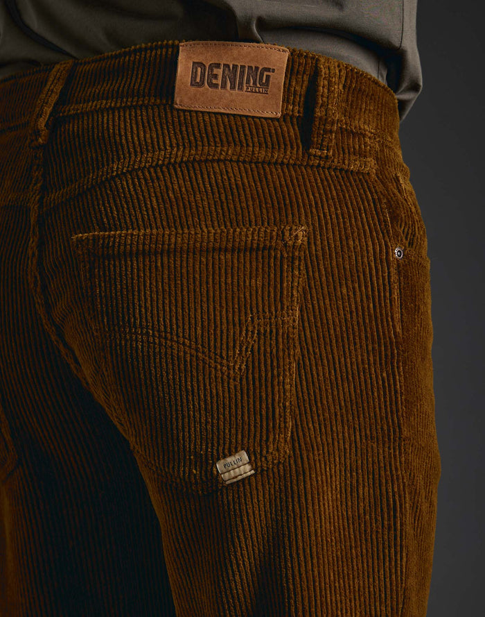 pantalon regular roycapo PULLIN en coton